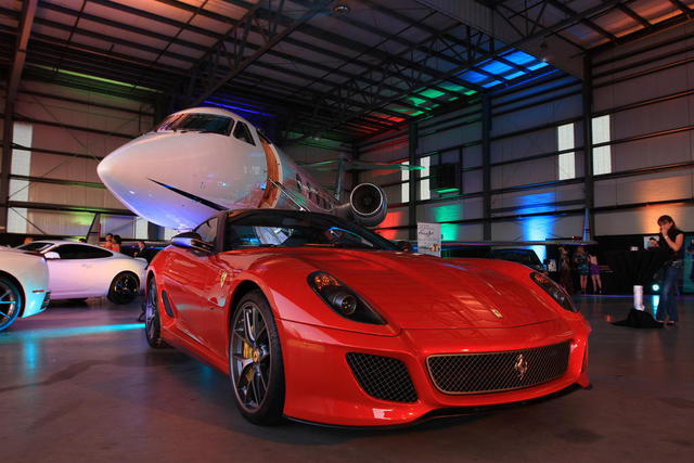 Festivals-of-speed-jet-port-reception-ferrari-599-gto