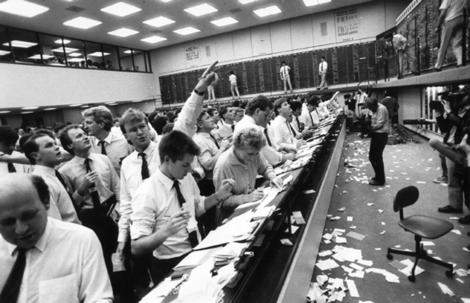 Melbourne Stock Exchange – Black Tuesday 1987.