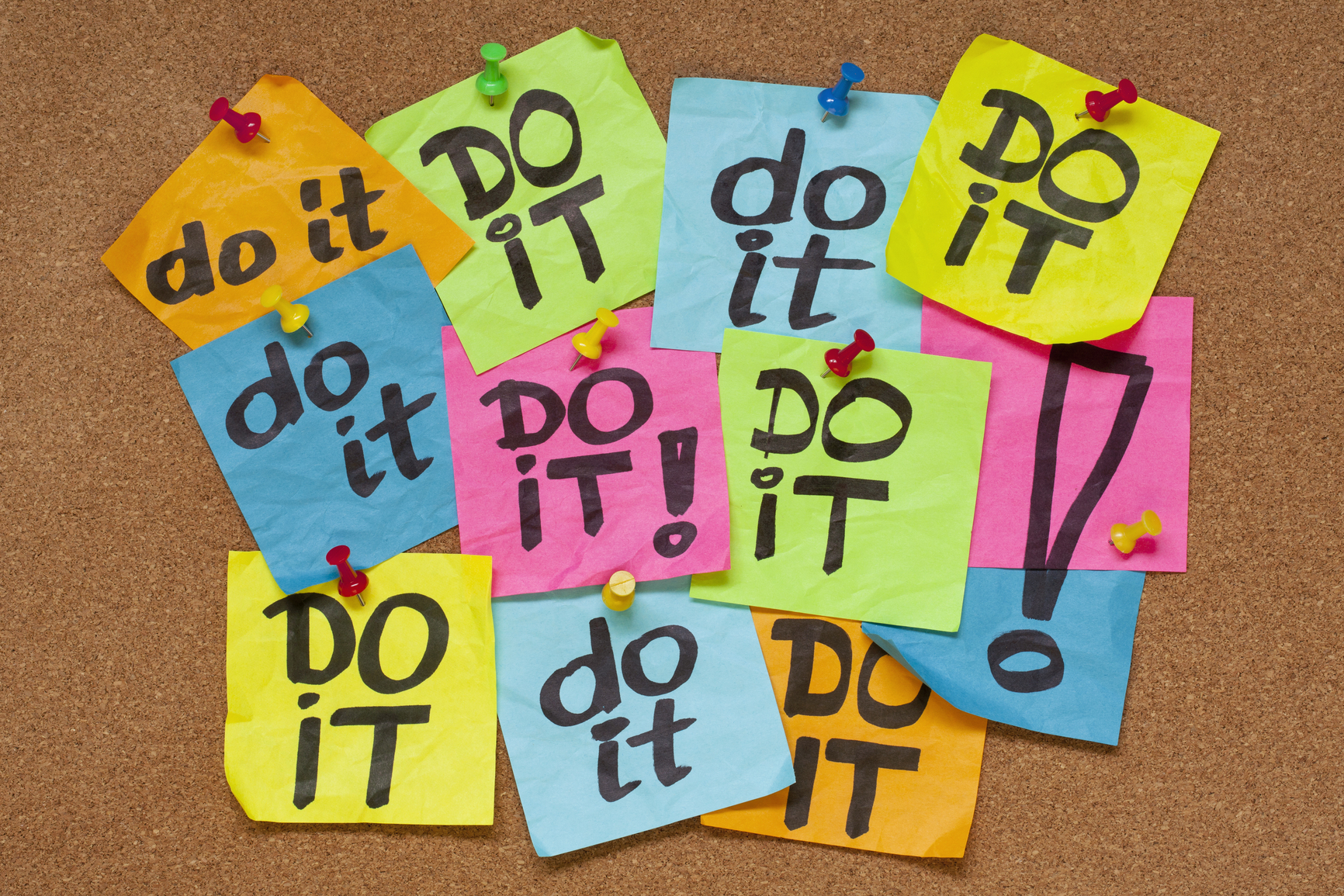 do it – procrastination concept