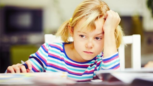 worried child