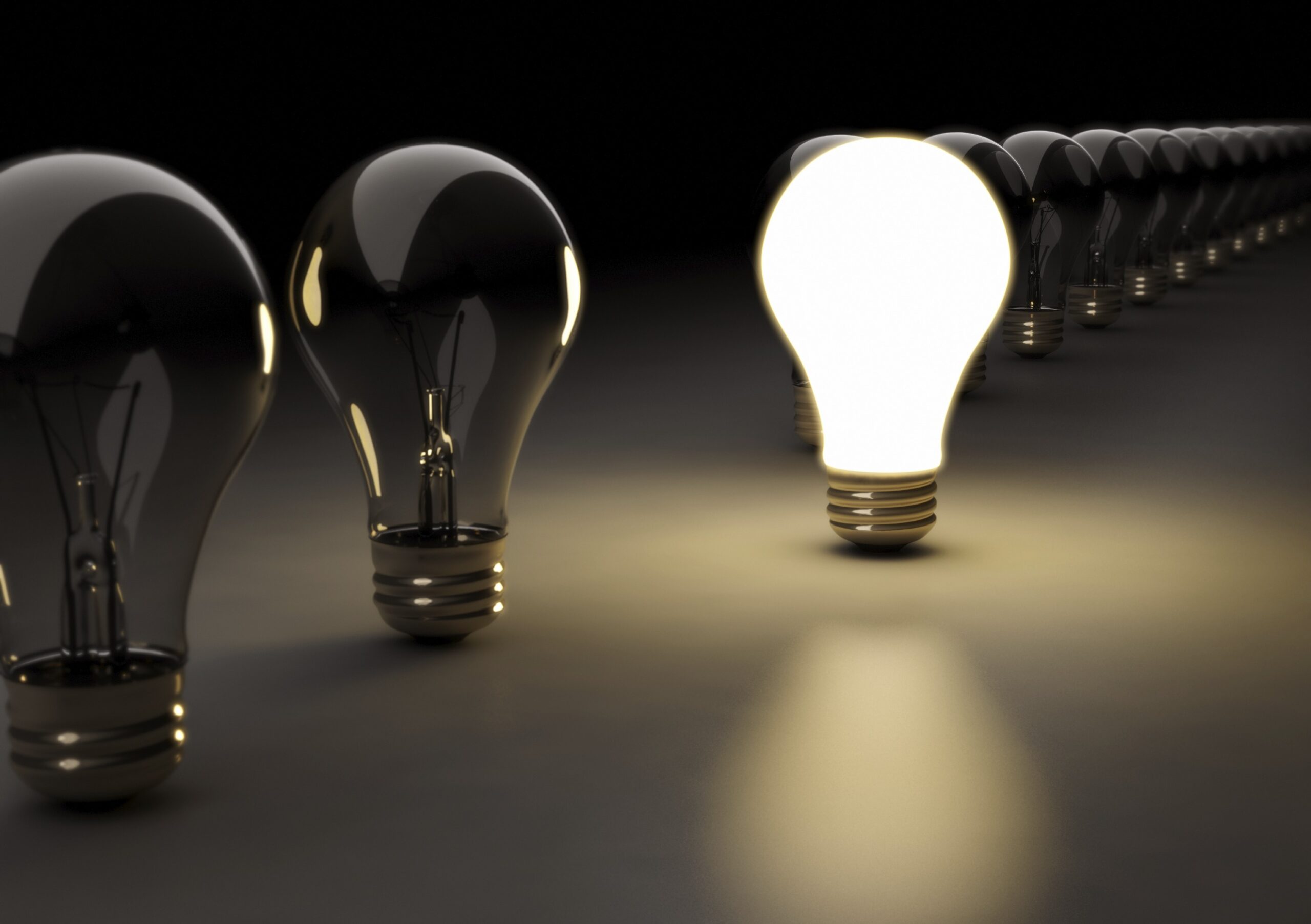 Lightbulbs Four