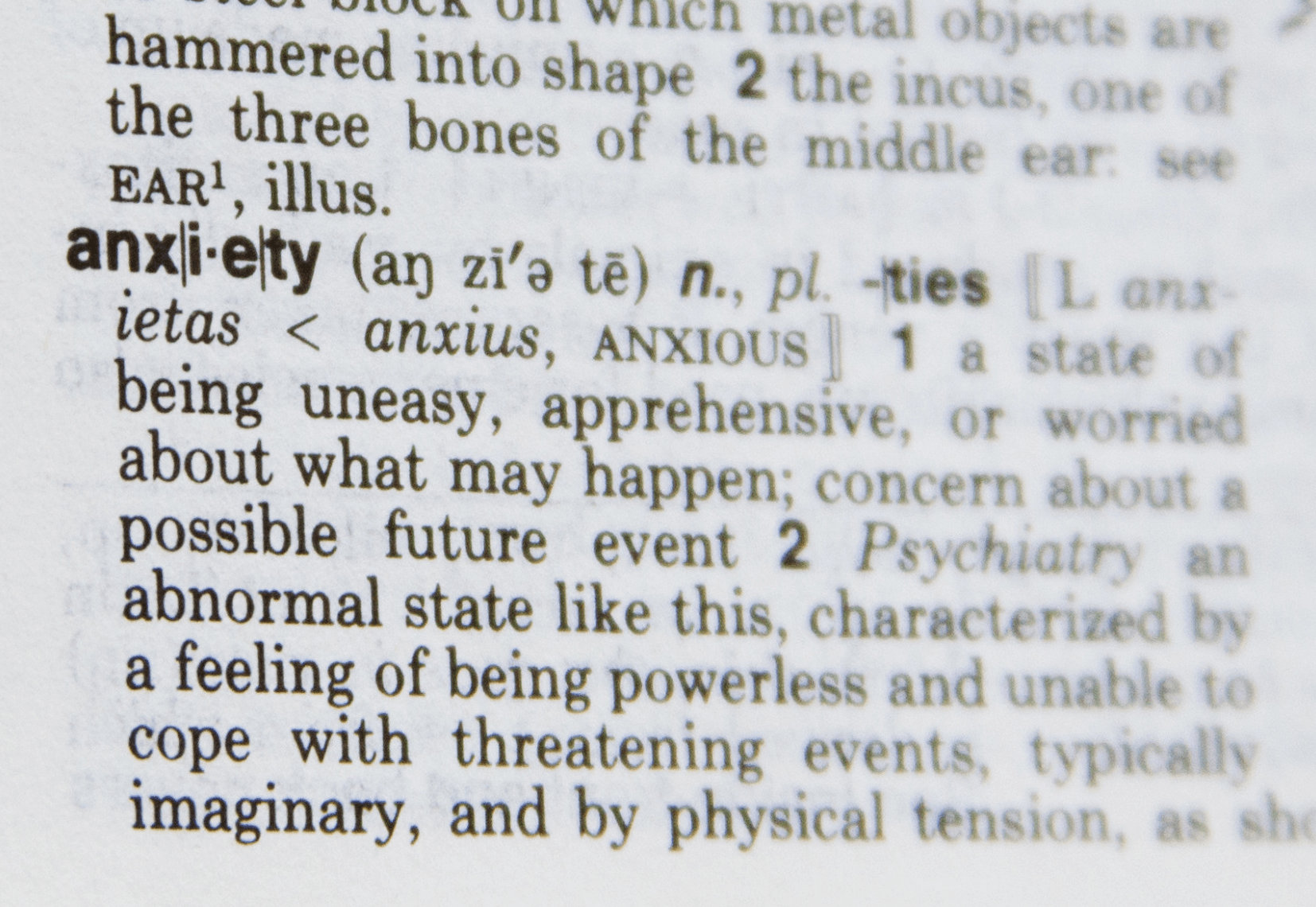anxiety