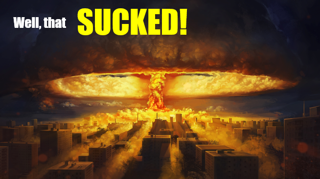 Sucked
